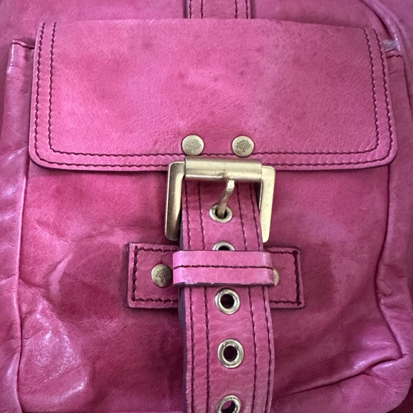 Mulberry Hot Pink Leather Tote Bag - Picture 11 of 15